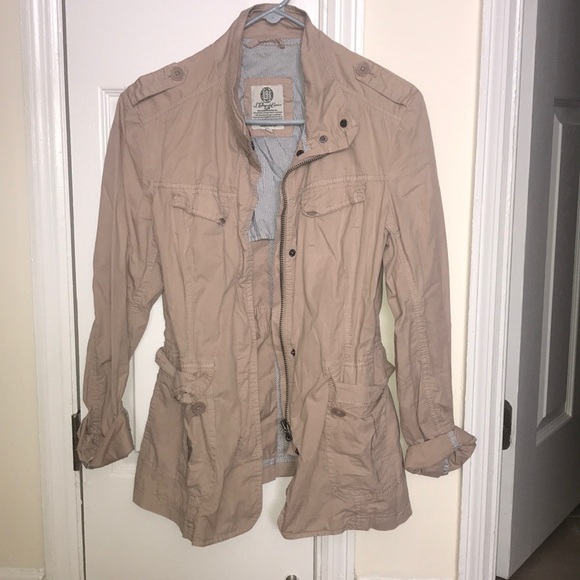 Tan Utility Jacket - Picture 1 of 2
